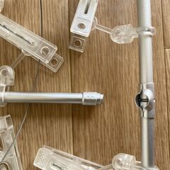 【受け渡し予定者決定】MUJI 無印良品 アルミ角型ハンガー※ジャンク※の画像