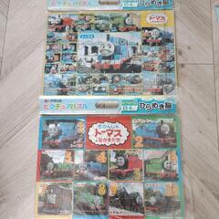 トーマス、アンパンマン　パズルの画像