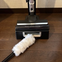 美品✨ IRIS OHYAMA 282584極細軽量スティッククリーナー モップ付き の画像