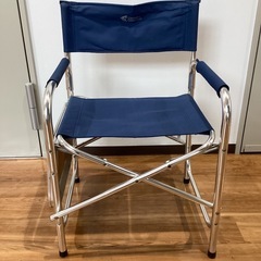 ディレクターチェア　テーブル付き【町田市再生家具】0904の画像