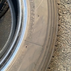 195/80r15 107/105N LT bridgestone19週21年(1本のみ)の画像