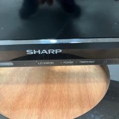 【😄本体のみの為格安】SHARP 24型液晶テレビ
の画像
