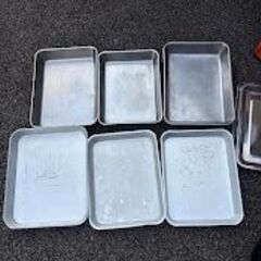 🔧【業務用にもおすすめ】調理用ステンレストレイ✨1個500円／在庫4個！の画像