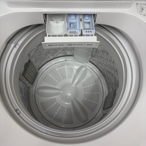 ⭐️PANASONIC⭐️ 全自動電気洗濯機 2021年 8kg 大阪市近郊配送無料