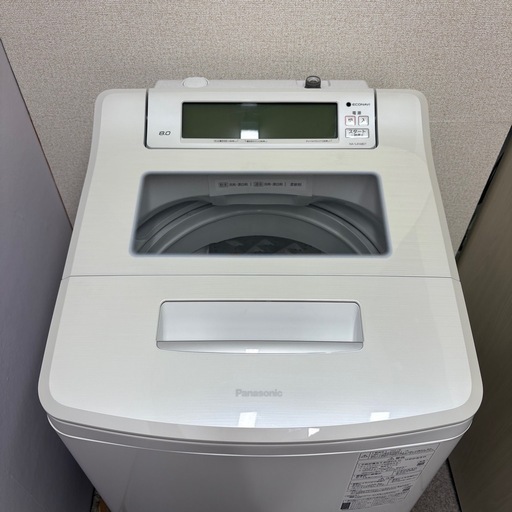 ⭐️PANASONIC⭐️ 全自動電気洗濯機 2021年 8kg 大阪市近郊配送無料