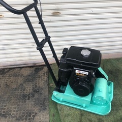 実働　プレートコンパクター　MEIHO製　RM-617  アクセルレバー付き　プレートランマーの画像