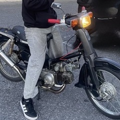 値下げ予定　求コメント‼️ホンダ　スーパーカブ50カスタム　足回り改　C50 実働の画像