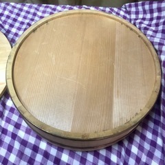 寿司桶　ふた付き　すし　木製　手巻き寿司　ちらし寿司　飯台　おひつの画像