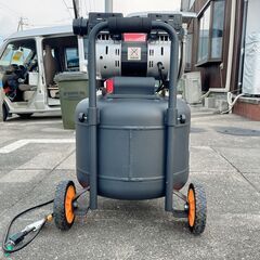 【美品】付属品セット◆ワールドツール アストロプロダクツ 縦型サイレントエアコンプレッサー38Lの画像