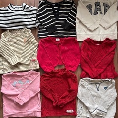 COMMECA ISM  組曲　ベビー服　女の子　70.80 秋冬　23点 まとめ売り　の画像