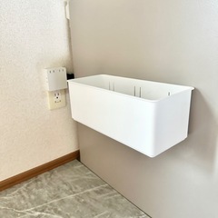 ニトリ　スマートワゴン　小物入れ付きの画像