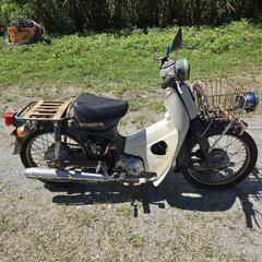 現状　ホンダ　カブ　不動　　の画像