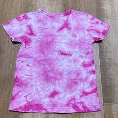 ベビードール 半袖Tシャツ ピンク　100の画像