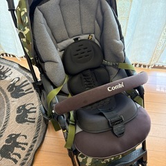 限定品 combi ポケモン ベビーカー モンポケ スゴカルα 4キャス コンビの画像