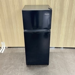 A1480🌟激安‼️2024年製HISENSE2ドア冷蔵庫124L HR-K12HB🌟の画像