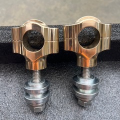 ブラス 1インチ　ハンドル　ライザー　真鍮　BRASS　ホンダ　ヤマハ　カワサキ　スズキ　アメリカン　ボバー　チョッパー ＳＲ　ＸＳ　インディアン　トライアンフ　ハーレー　XL FX FL スポーツスター　ソフテイル　ツーリング　ショベル　パンの画像