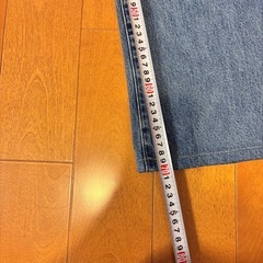 UNIQLO ユニクロ ワイドストレートジーンズ の画像