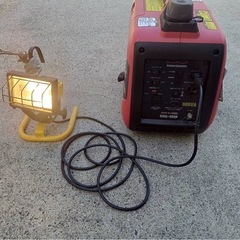 ナカトミ　900VA インバーター発電機の画像