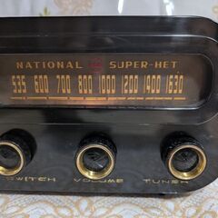 DX-330　ナショナルGT真空管ラジオ　Bluetooth付　珍品お宝の画像