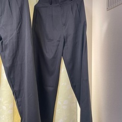 新品　Sサイズ黒パンツ2本の画像