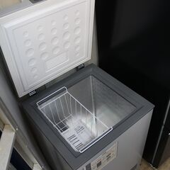 【川崎市宮前区リサイクルオフ】maxzen　冷凍庫100L　2024年製　JF100HM01GRの画像