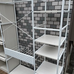 【美品　新生活ホワイト家具セット】の画像