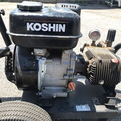 【エコツール岡崎岩津店】工進 エンジン式高圧洗浄機 15mpa 車輪付タイプ JCE-1510UK   ITE0D84D2XOI【愛知県/岡崎市/工具】の画像