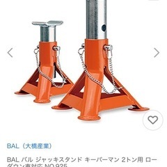 車用ジャッキ、ジャッキスタンドセットの画像