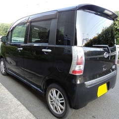 4万キロ車検対応タントエグゼカスタムナビbluetoothETC禁煙車修復無の画像