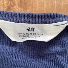 H&M ニット　90㎝の画像