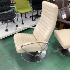 家具ならトレファク吉川店！！   BoConcept　リクライニングチェアー　アイボリーの画像