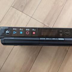 SHARP製ブルーレイディスクレコーダーの画像