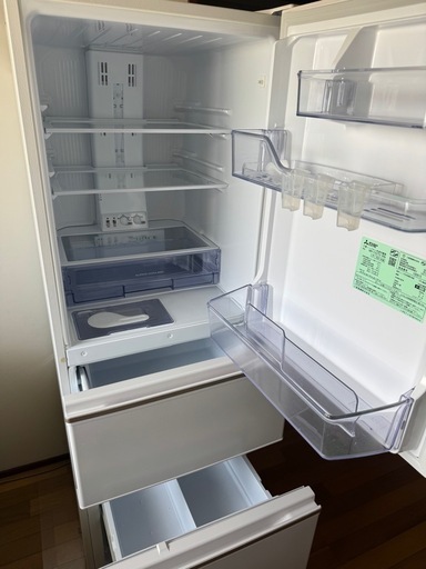 【直接引取優先】2021年 三菱電機 MR-CX27G-W 冷蔵庫 272L 冷蔵庫 CXシリーズ マットホワイト MR-CX27G-W [272L /3ドア /右開き