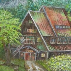 0904-108 絵画　額縁　の画像