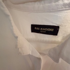 RAG MACHINE白シャツの画像