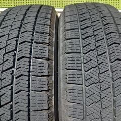 155/65R14　スタッドレスタイヤ&ホイール4本セット の画像