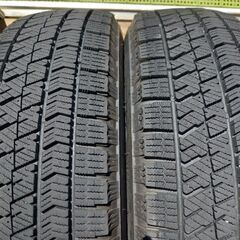 155/65R14　スタッドレスタイヤ&ホイール4本セット の画像