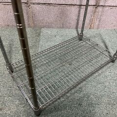 2段 メタルラック スチールラック 幅45cm×奥行25cm×高さ47cm の画像