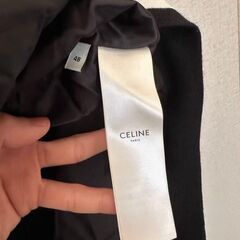 CELINE ブルゾン 48 ブラック ナイロンの画像