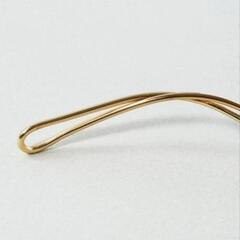 ツイストライン　ネックカフ（GOLD）の画像
