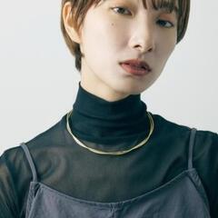 ツイストライン　ネックカフ（GOLD）の画像