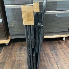 ★折ベッド　簡易ベッド　リクライニング　マット・枕付き　未使用品　北九州店舗店頭販売のみ の画像