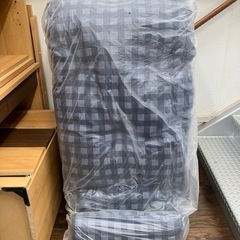 ★折ベッド　簡易ベッド　リクライニング　マット・枕付き　未使用品　北九州店舗店頭販売のみ の画像