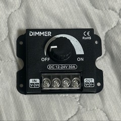 LED 調光器 30A ディマースイッチ ワークライト 12-24V 電装 Aの画像