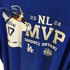 大谷選手記念Tシャツ　（50%引きでお譲りします）　
ブルーの画像