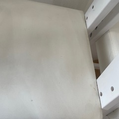 ２点セット　キッズハイチェア　ホワイトの画像
