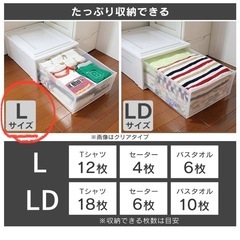 衣装ケース3点　アイリスオーヤマの画像