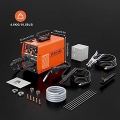 溶接機 100V 145A 1台4役 多機能半自動溶接機 の画像