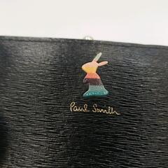 【美品】ポールスミス　PaulSmith　２つ折り財布　ラビット　レザー　がま口の画像