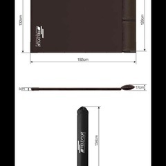 FIELDOOR キャンプマット　枕付き　車中泊マット　L(132×192cm)の画像